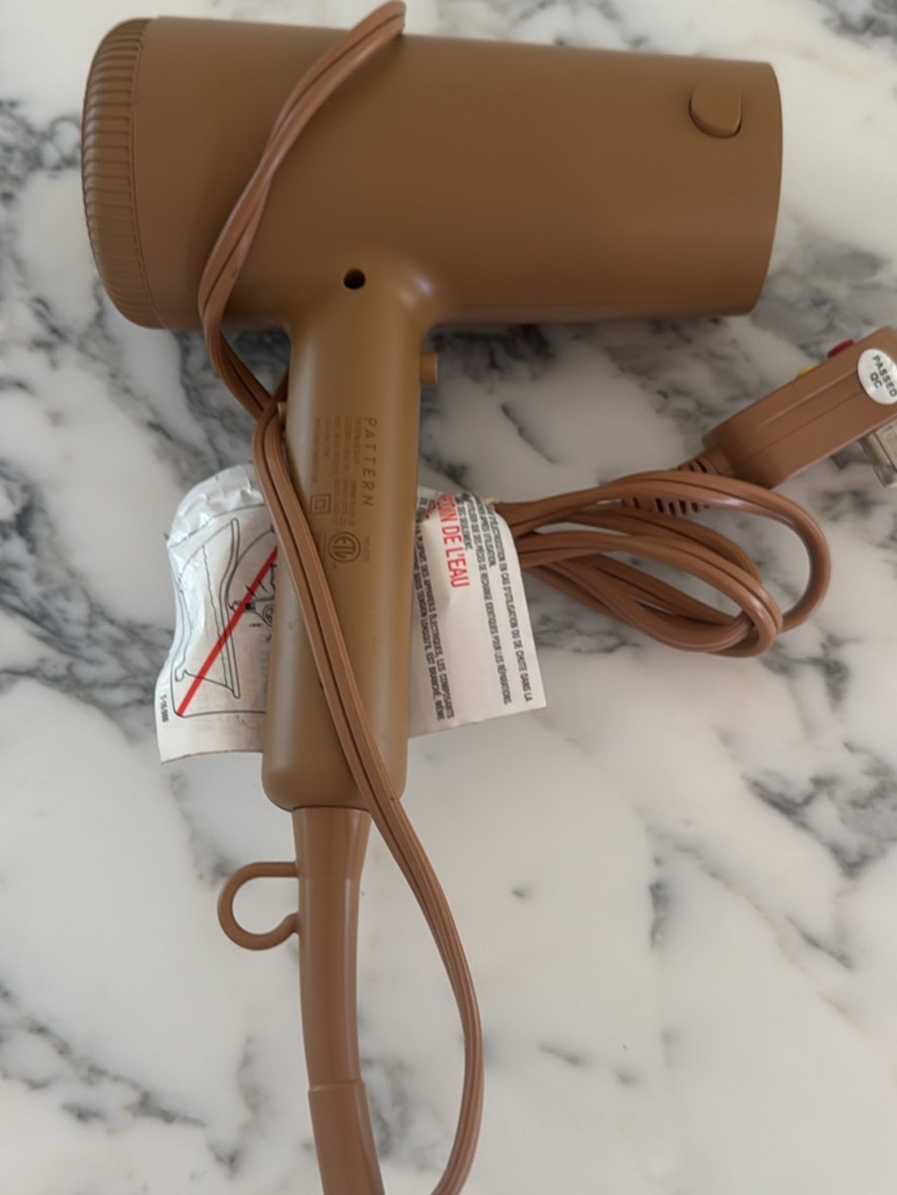 PATTERN Compact Hair Dryer in Brown - Picture 2 of 5